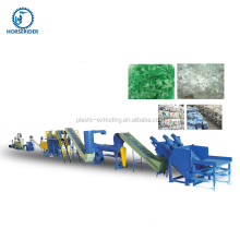 500kg/h PET waste plastic bottle crushing and washing recycling line